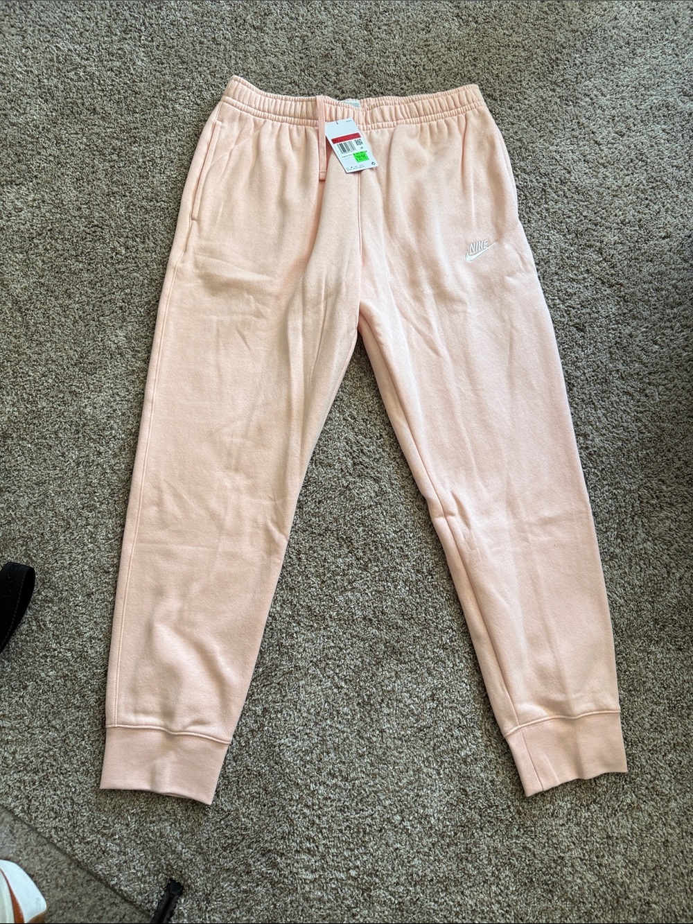 Nike Pink Fleece Joggers